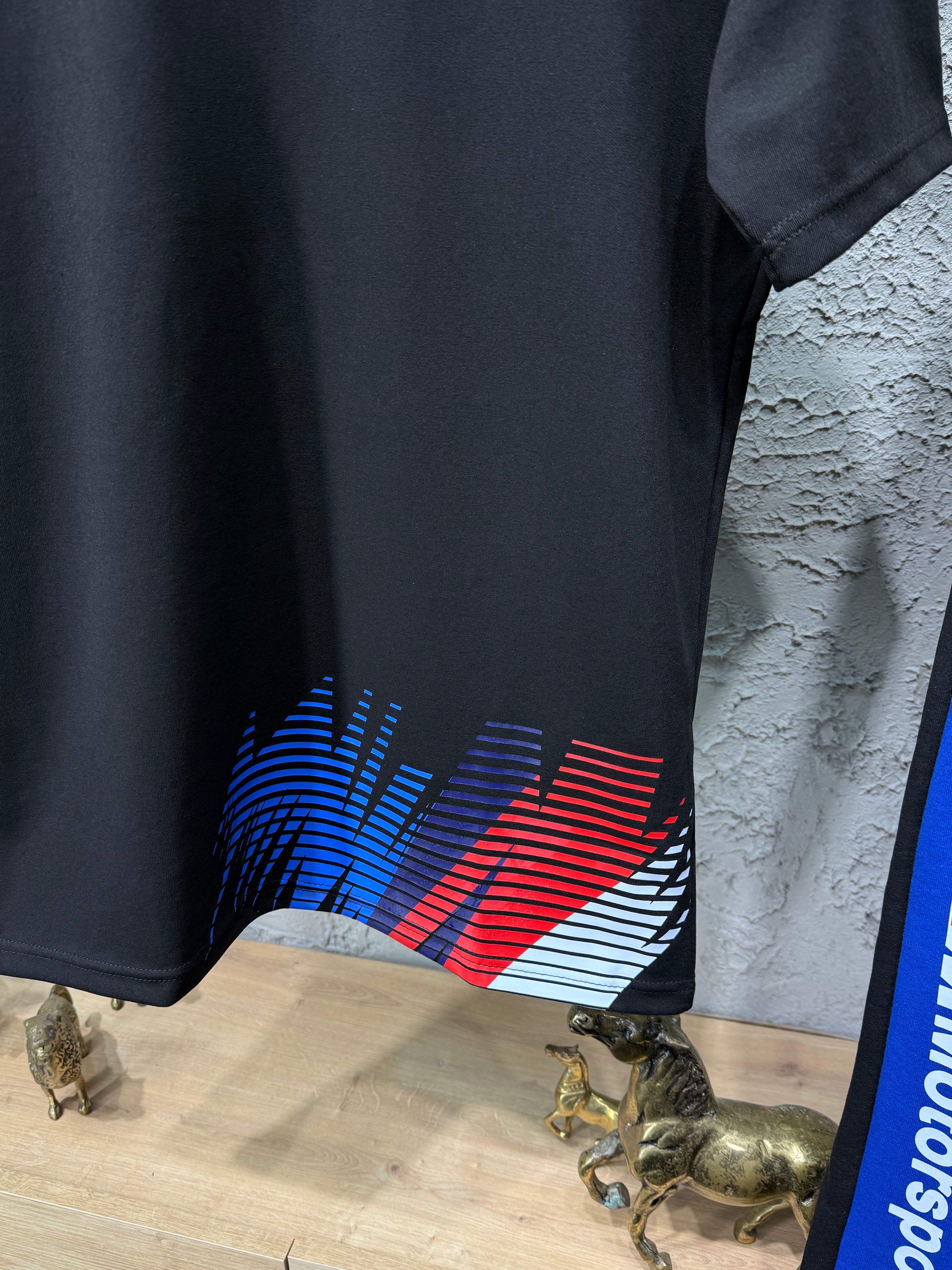 Puma Bmw Motorsport Siyah Renk Bloklu T-Shirt & Eşofman Takımı
