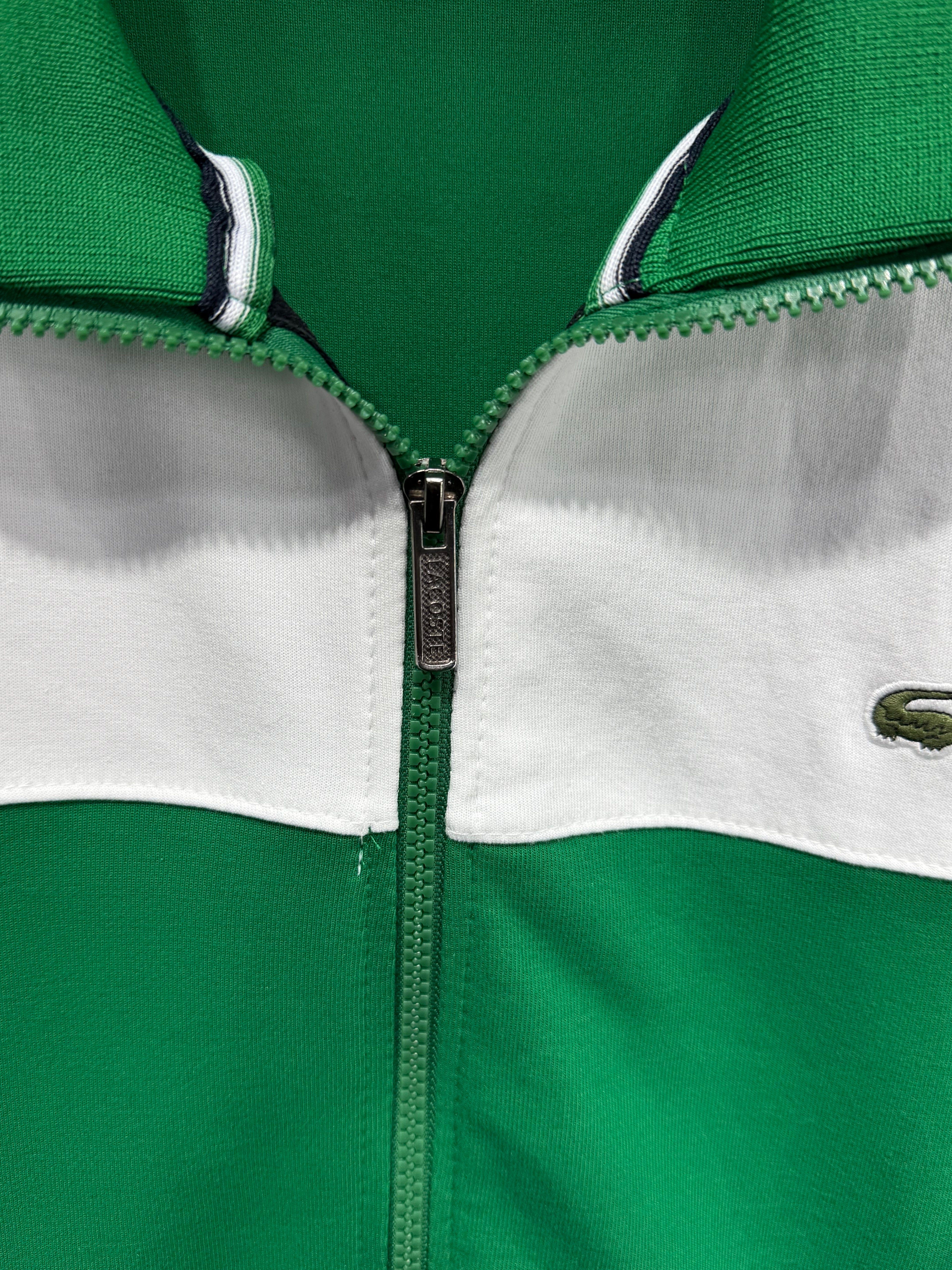 Lacoste Erkek Yeşil Fermuarlı Eşofman Takımı – Premium Seri