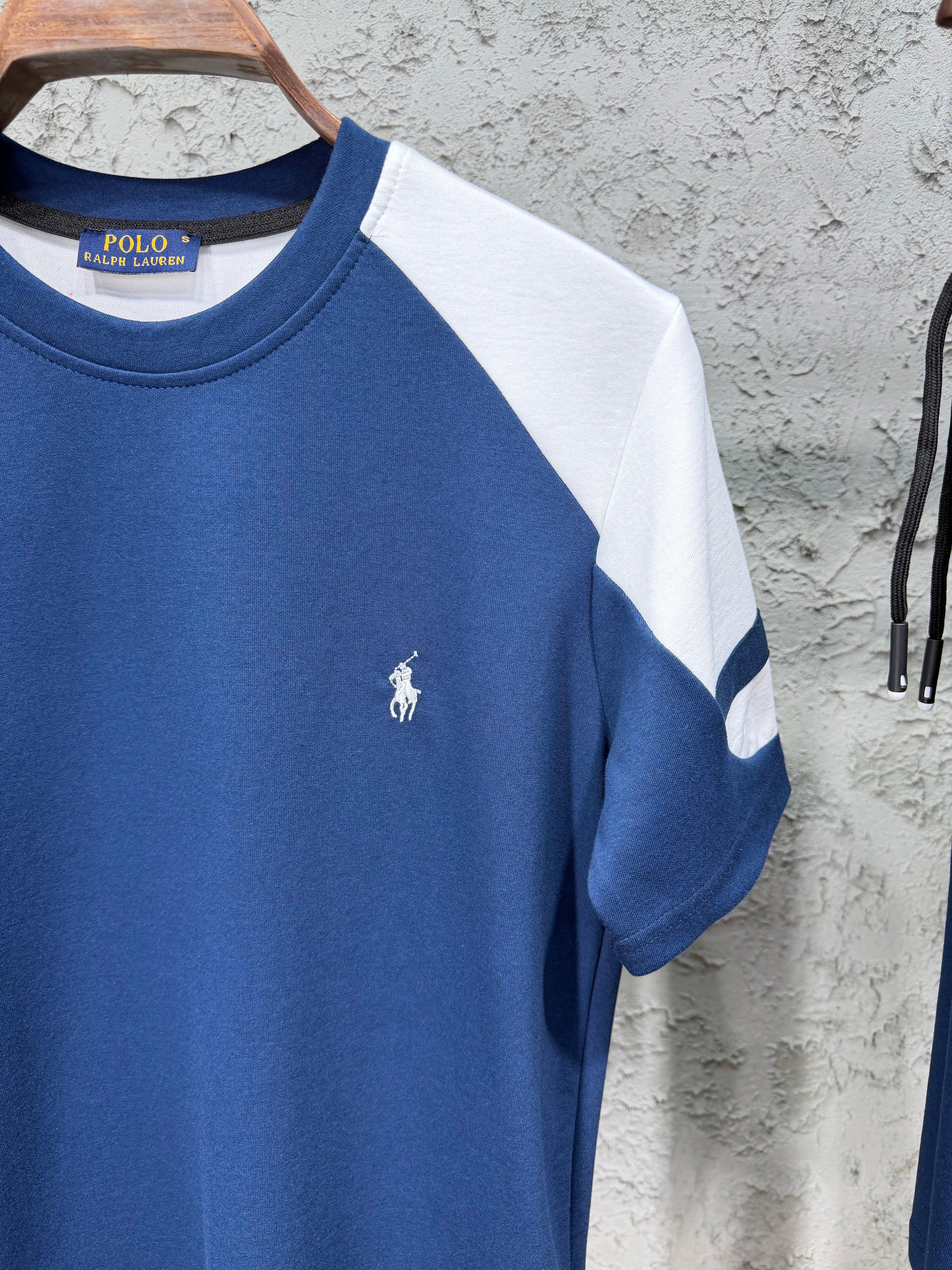 Ralph Lauren Logo Lacivert T-shirt & Şort Takımı